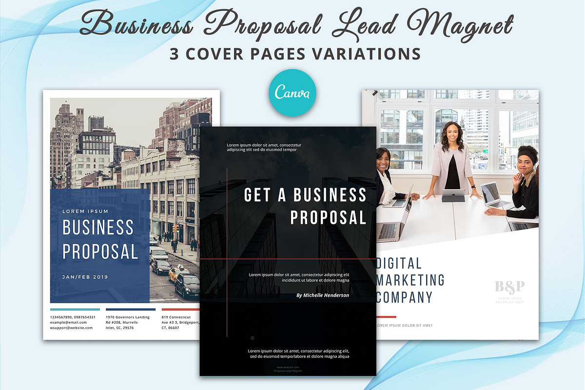 Digital Marketing Business Proposal, an Email Template by Pennyblack Templates (Photo 4 of 4)