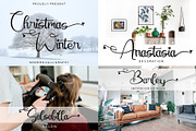 SPECIAL CHRISTMAS FONTBUNDLE, a Handwritten Font by Letterafa Studio (Thumbnail 2 of 11)