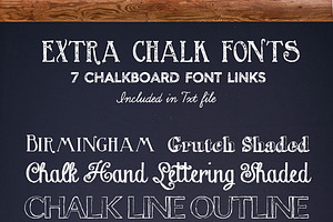 Chalkboard Lettering Project Kit