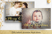 Christmas Card Template Photoshop, a Card Template by Nifty Template Studio (Thumbnail 2 of 13)