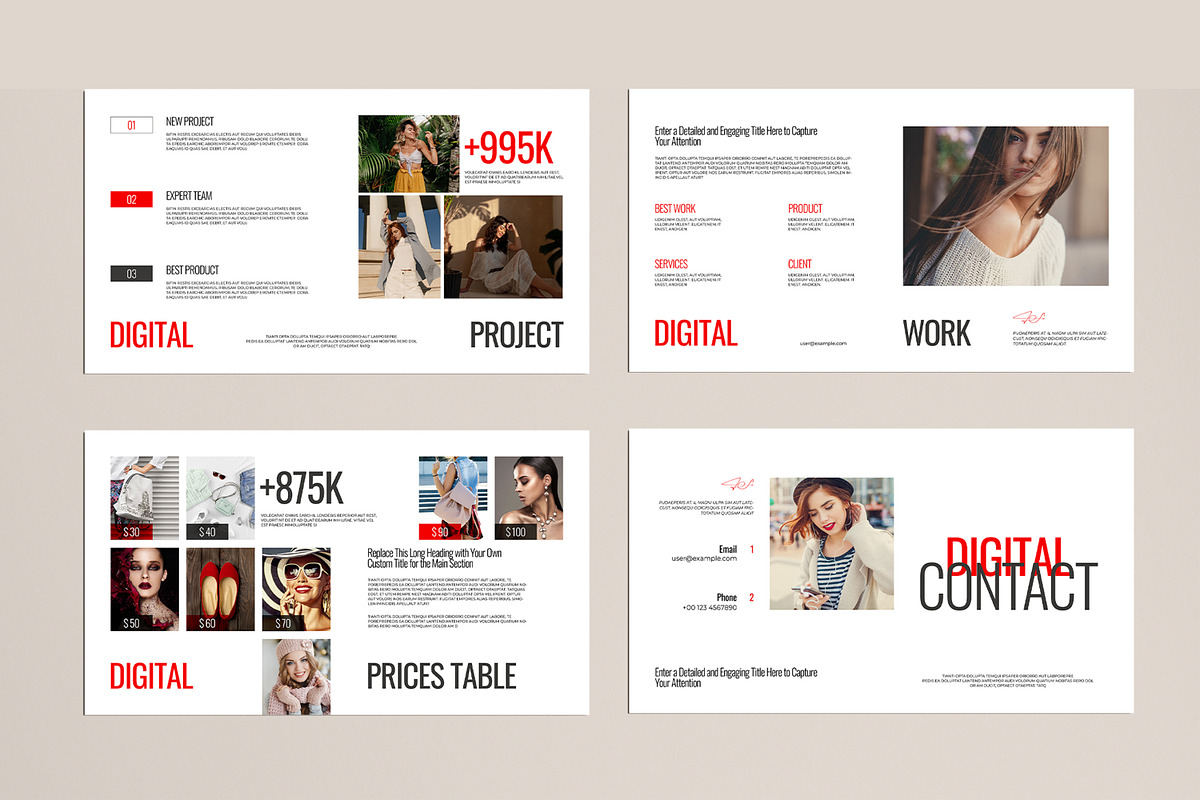 Digital Portfolio Presentation preview 5