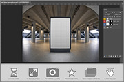 Poster Stadium Concourse Mockup PSD, an Advertising Mockup by Bruno's Shop (Thumbnail 2 of 3)
