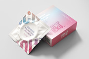 Condom Packaging Mockup, a Packaging Mockup by Artnivora.Std (Thumbnail 4 of 4)
