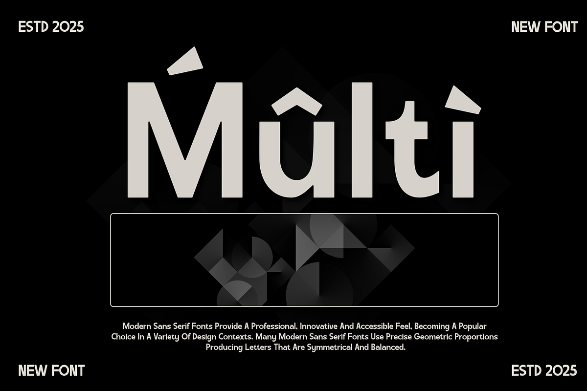 Recide - Modern Sans Serif Typeface, a Sans Serif Font by MaikoHatta (Photo 6 of 7)