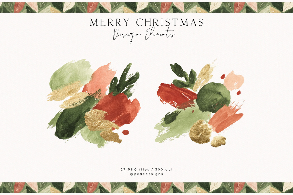 Merry Christmas Collection, a Seasonal Illustration by PeDe Designs (Photo 13 of 31)