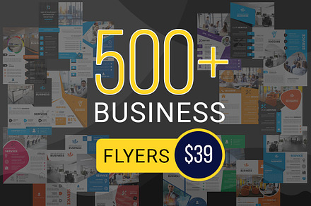 500+ Corporate Business Flyers, a Flyer Template by Imagine Design Studio