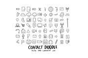 611 doodle line icons set, an Outline Icon by TKDoodle (Thumbnail 3 of 10)
