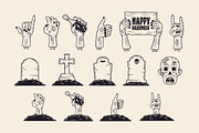 Halloween Graphics Bundle, an Object Graphic by DenysHolovatiuk (Thumbnail 10 of 18)