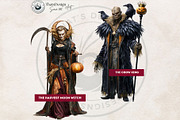 Hallowmere Halloween RPG characters, a Seasonal Illustration by ThatsDesignArt (Thumbnail 6 of 17)