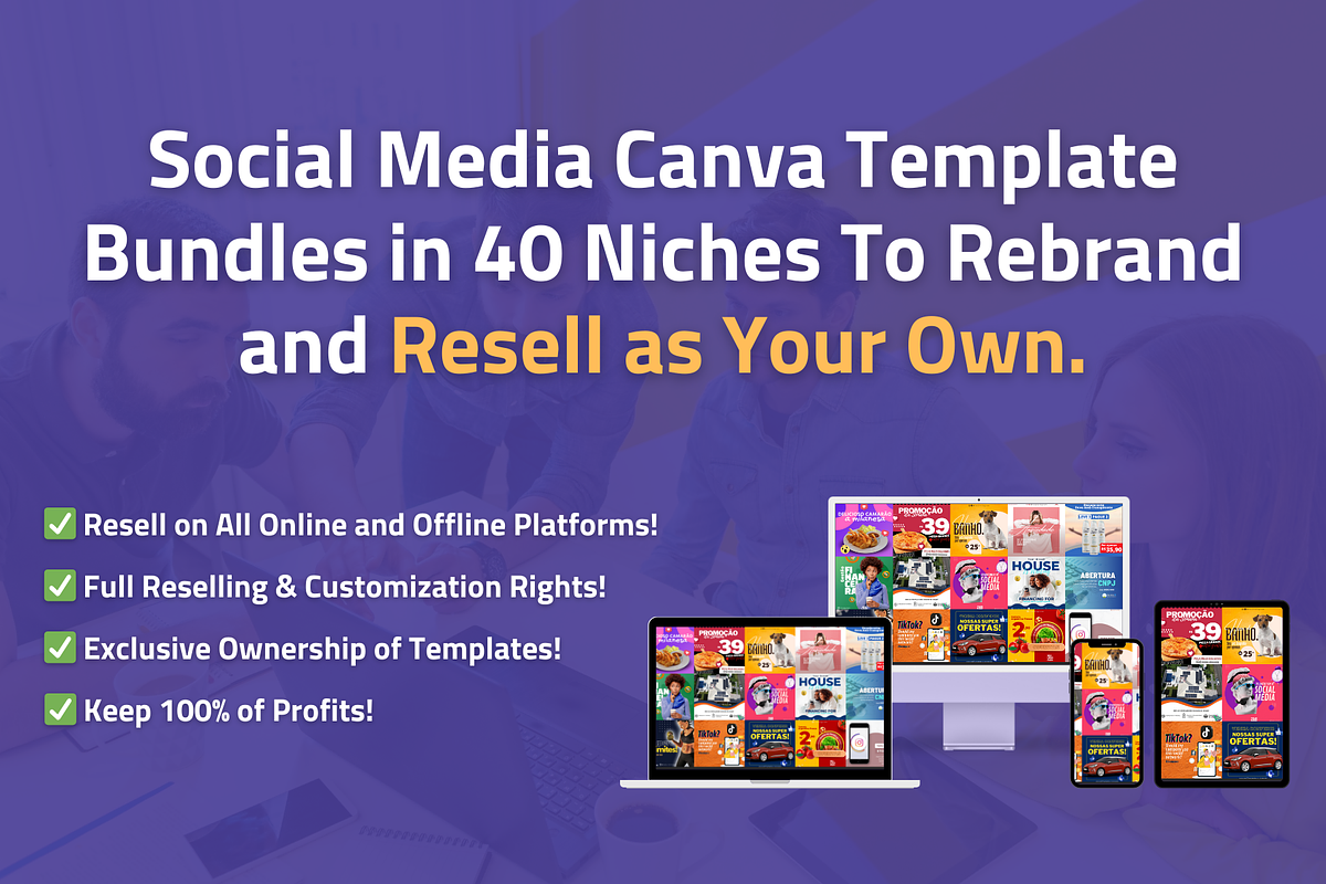Canva Templates Mega PLR Bundle, a Social Media Template by Canvagator (Photo 2 of 4)