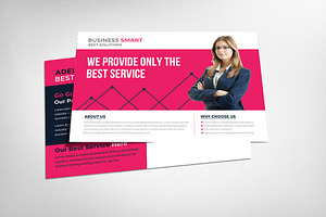 Marketing Business Postcard Template