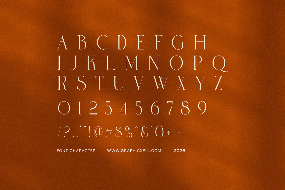 Gandis Elegant Serif Font, a Serif Font by Elegant Font (Photo 7 of 8)