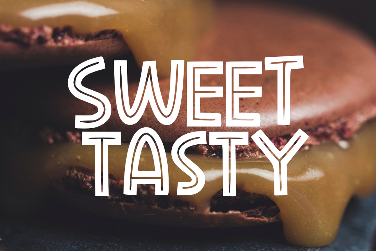 Caramel Font preview 4