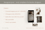 Interior Design Instagram Templates, a Social Media Template by Wonderlik Webdesign (Thumbnail 6 of 11)