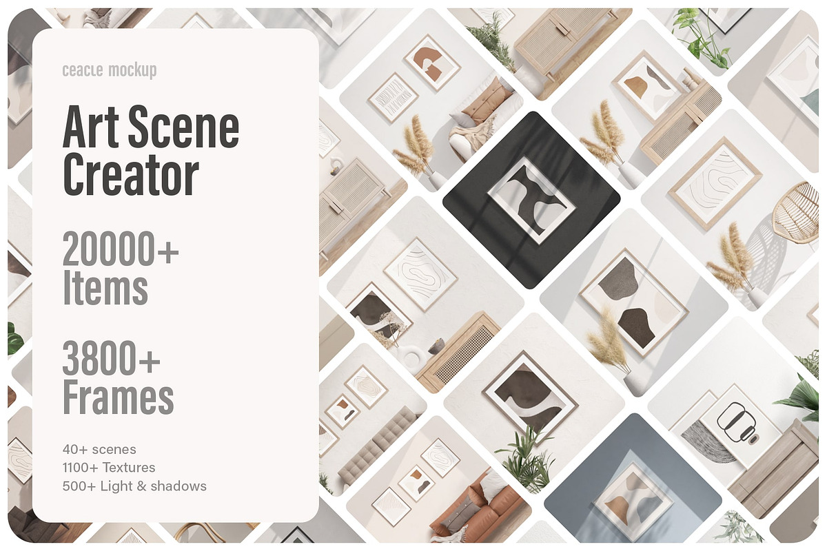 Art Scene Creator, a Product Mockup by Ceacle Mockup (Photo 1 of 12)