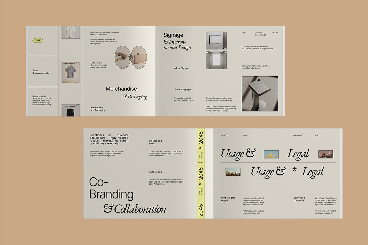 Aesthetic Brand Guidelines - AEE, a Branding & Logo Template by fakhroo (Photo 9 of 13)