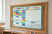 Cute Classroom Decor Bundle, an Education Illustration by C Design Studio (Thumbnail 5 of 15)