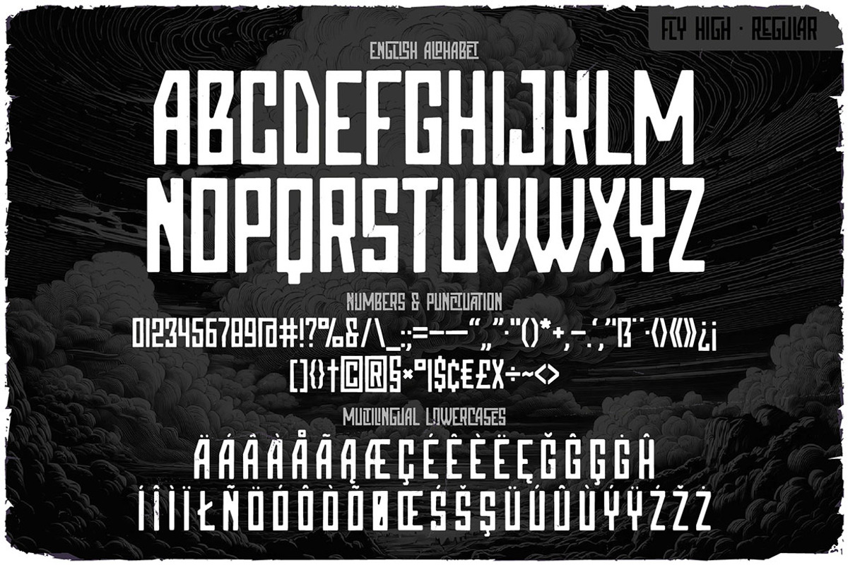Fly High Font Duo, a Handwritten Font by JumboDesign (Photo 3 of 6)