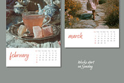 2027 Desk Calendar Template, a Stationery Template by R-studio (Thumbnail 2 of 8)