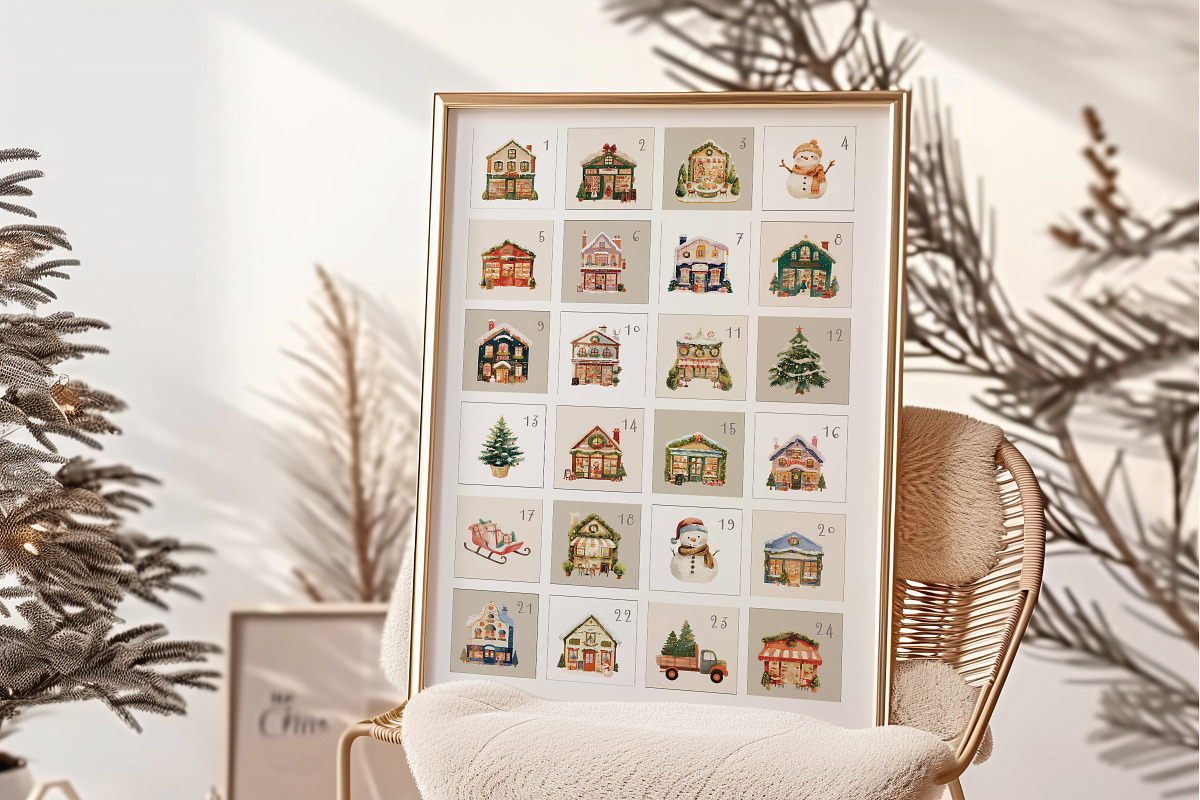 Christmas Shop, a Seasonal Illustration by heyiamalice (Photo 7 of 18)