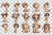 Summer Kids PNG Clipart Watercolor, a Seasonal Illustration by Nicolle's Colorful Art (Thumbnail 3 of 4)