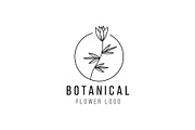 Minimalist Wedding Flower Logo Set, a Branding & Logo Template by Dyn Studio (Thumbnail 2 of 6)