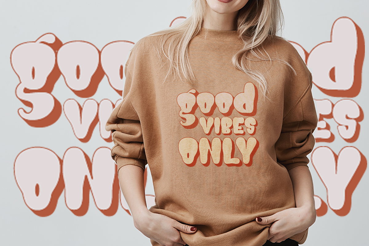 GROOVY HAPPY - Haksen, a Handwritten Font by Haksen (Photo 8 of 9)