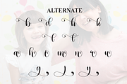 Daughter | Script Font, a Handwritten Font by Scratchones (Thumbnail 8 of 9)