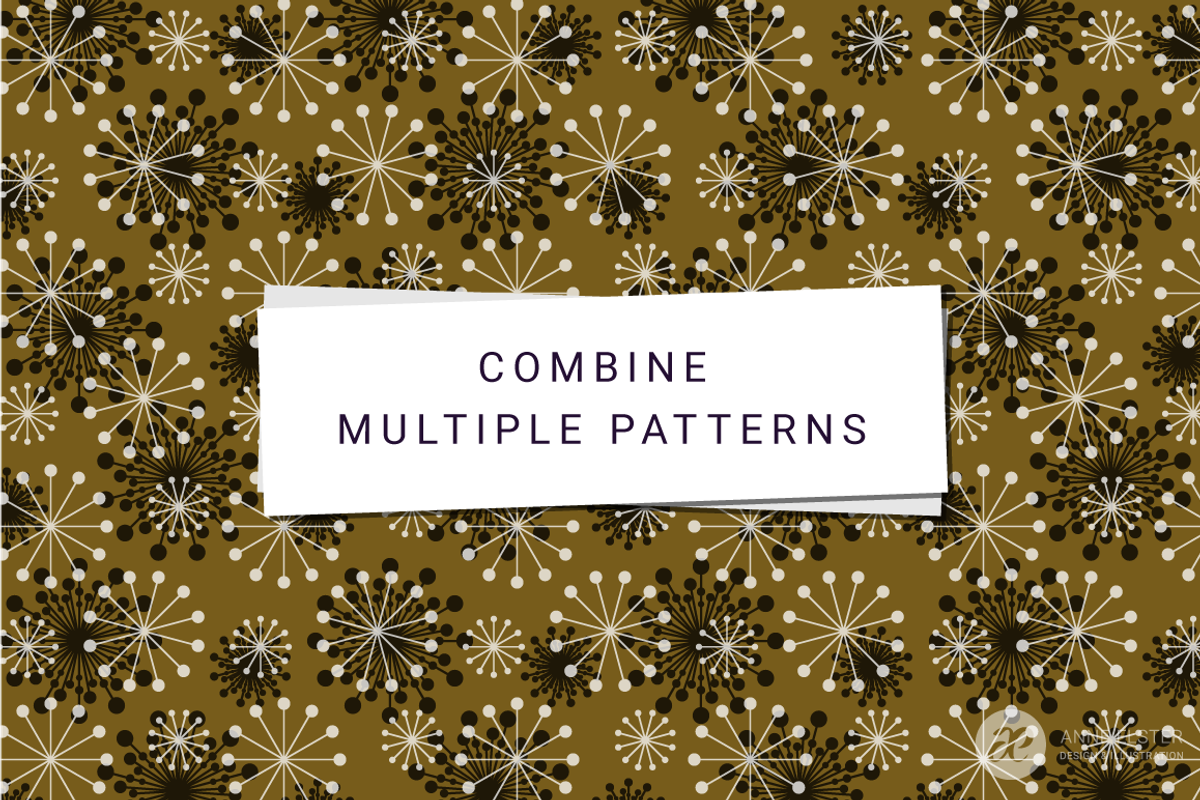 10 Abstract Dandelion Patterns, a Pattern Graphic by Anne Elster Design (Photo 4 of 5)