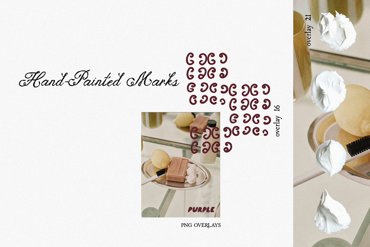 Hand-Painted Oil Paint Overlays, a Texture Graphic by Purple (Photo 14 of 16)