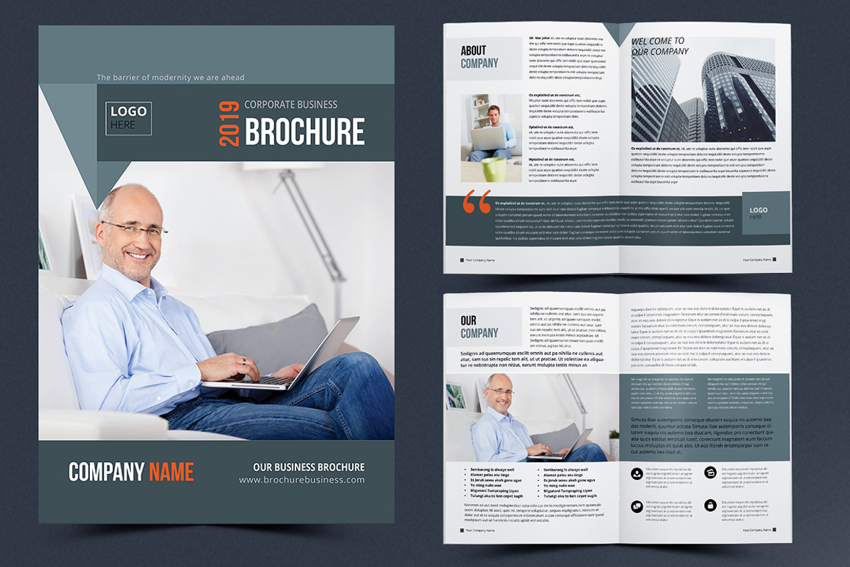 Corporate Brochure, a Brochure Template by artico (Photo 2 of 4)