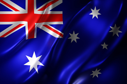 Australia 3d flag