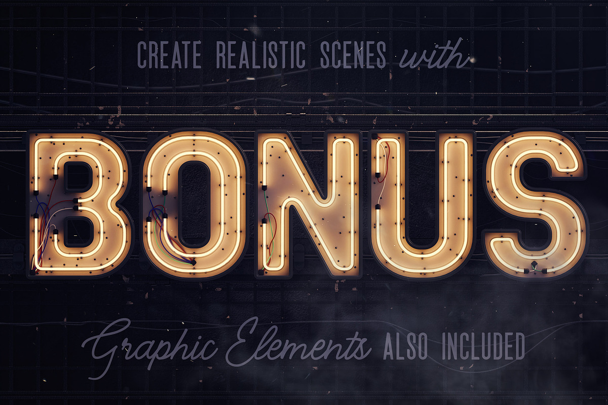 Modern Neon 3D Lettering, a Graphic by TVartworks (Photo 6 of 18)