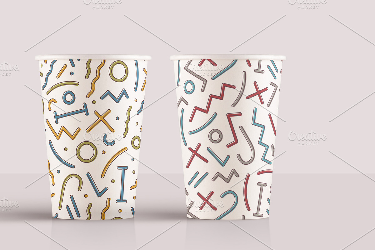 Abstract seamless patterns, a Pattern Graphic by Good Studio (Photo 5 of 6)