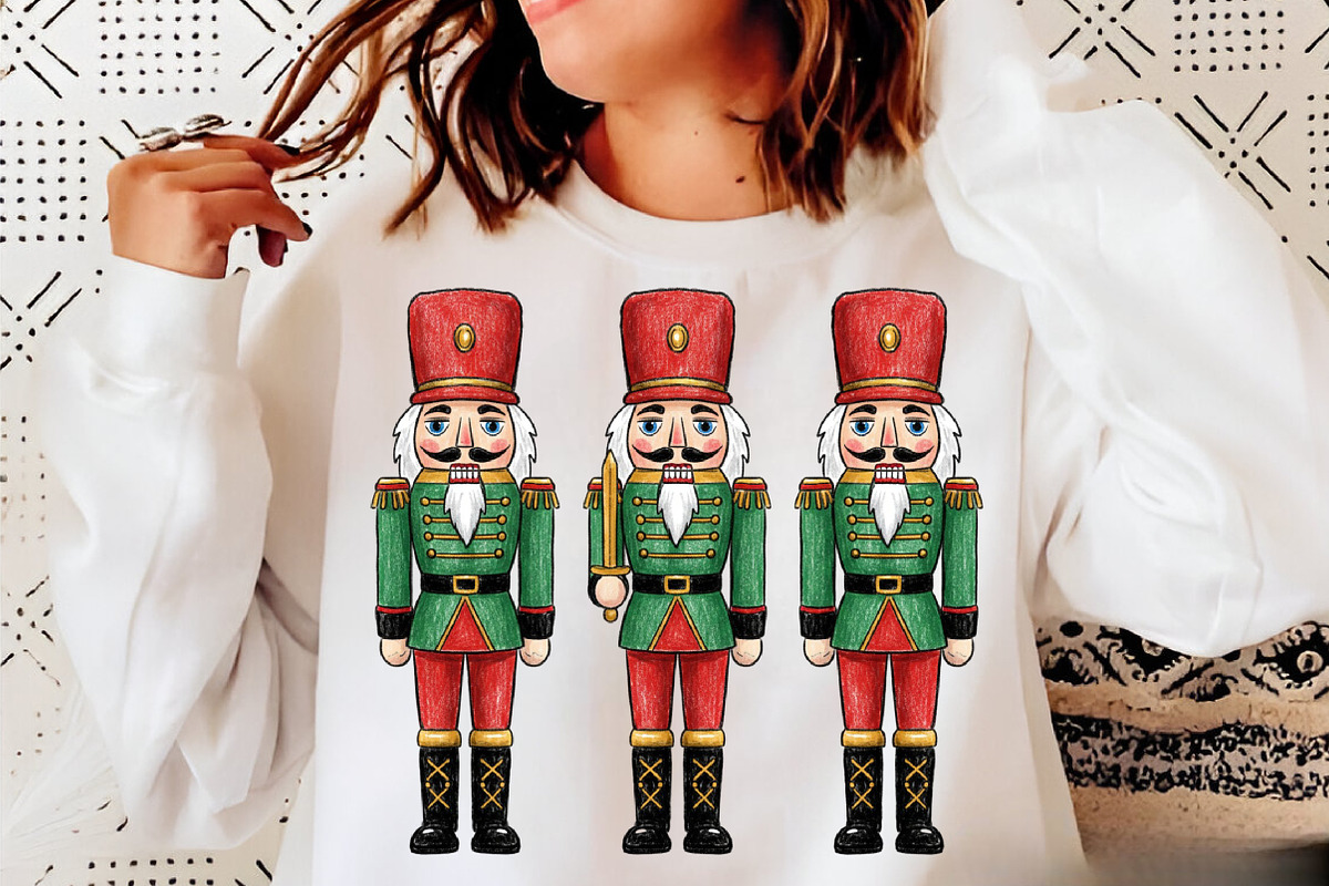 Christmas Nutcracker PNG File, an Illustration by Libby Wishes (Photo 3 of 6)