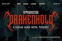 DRAKENHOLD Black Metal Display