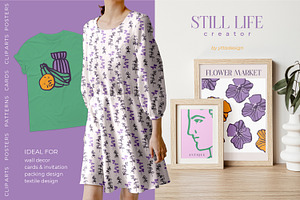 Still Life Creator Patterns & Poster