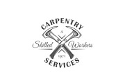 18 Modern Carpentry Logos Templates, a Branding & Logo Template by Art Design (Thumbnail 19 of 26)