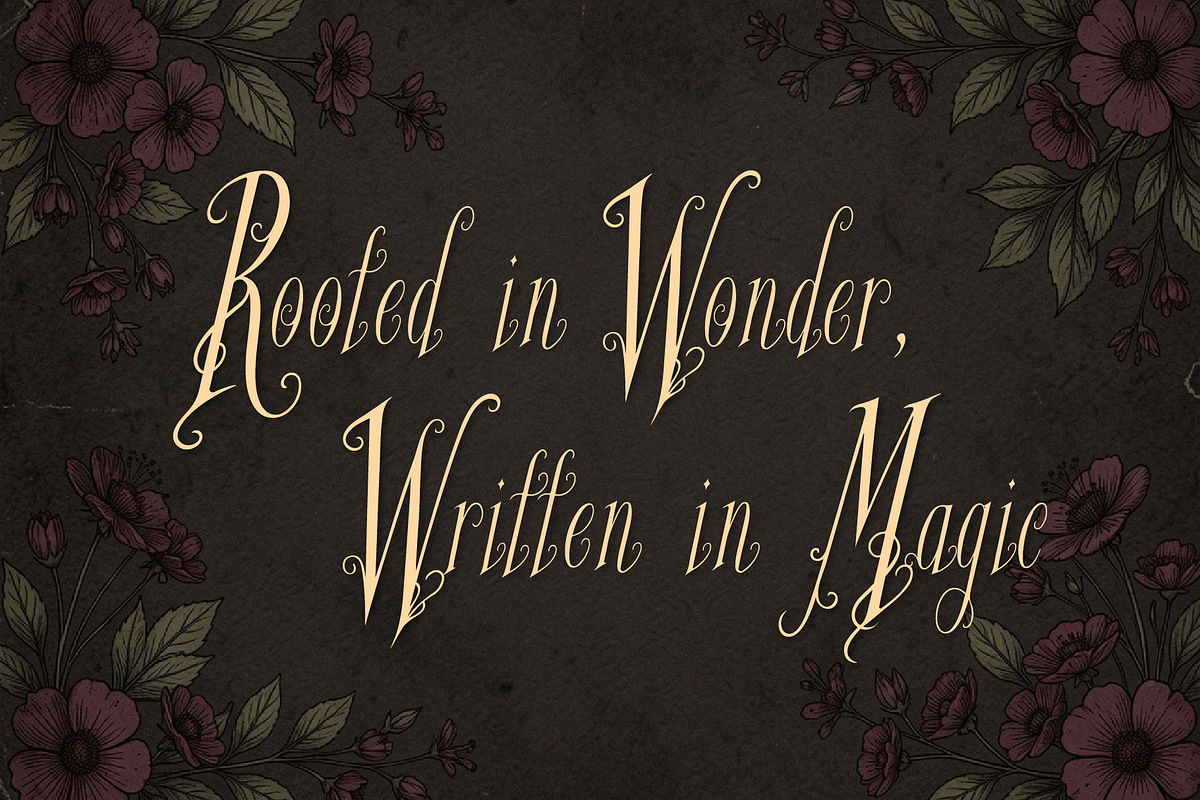 Glyphera Amber - Magical Story Font, a Handwritten Font by HypeWorksCo (Photo 9 of 24)