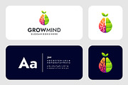 Gradient Modern Brain Leaf Puzzle, a Branding & Logo Template by Artnivora.Std (Thumbnail 2 of 4)