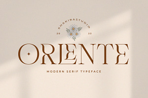 Orlente - Modern Serif Font