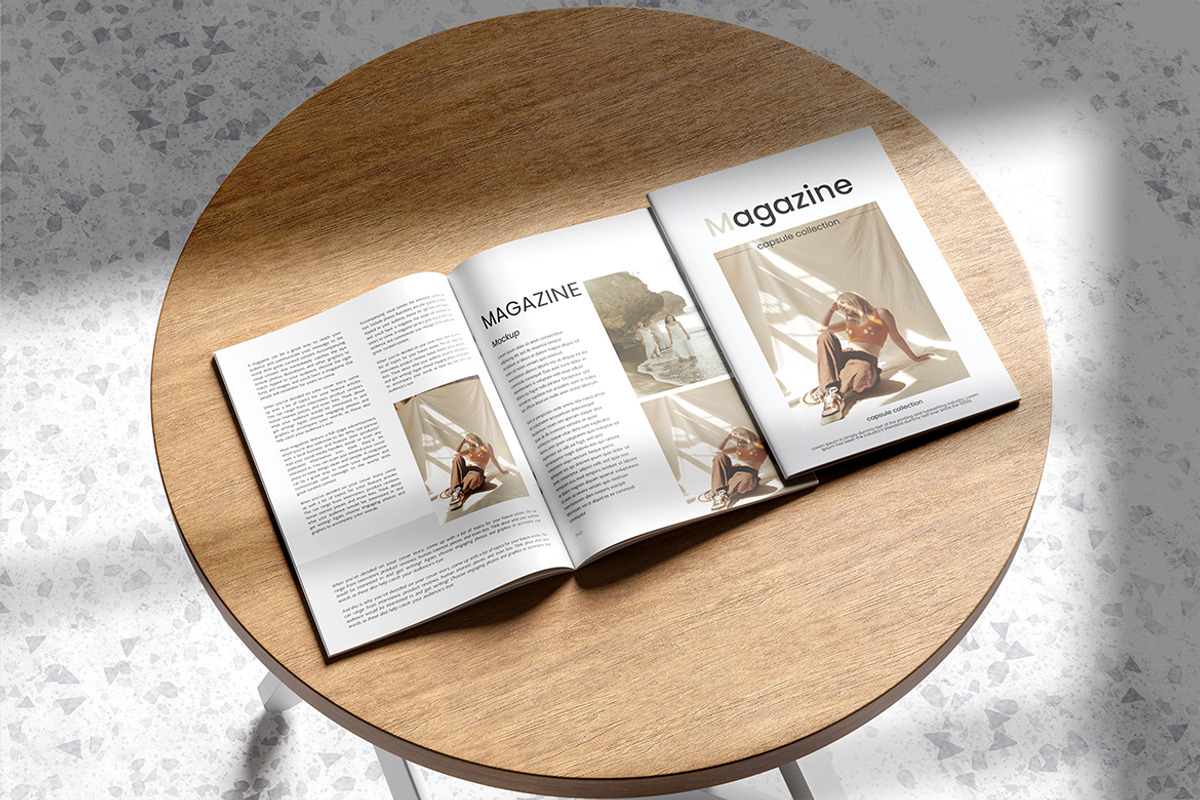 Catalog / Magazine Mockup, a Books & Magazine Mockup by graphic_keY (Photo 5 of 5)