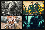 12 Photo Effect Templates, a Layer Style Add-On by iDoodle Studio (Thumbnail 5 of 6)