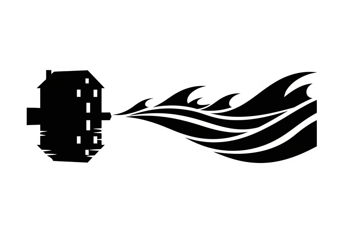 50 Flooded Home Silhouette Bundle, an Illustration by Designs_River (Photo 44 of 51)