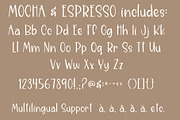 Mocha & Espresso, Cute Handwriting, a Handwritten Font by Designing Digitals (Thumbnail 2 of 7)