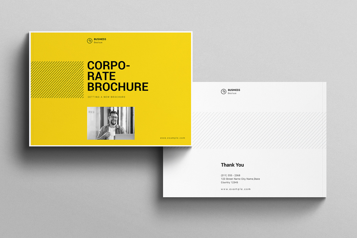 Corporate Brochure Landscape, a Brochure Template by E-Type (Photo 7 of 7)
