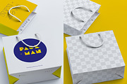 Shopping Bag Mockup 08, a Product Mockup by Ktyellow (Thumbnail 2 of 2)
