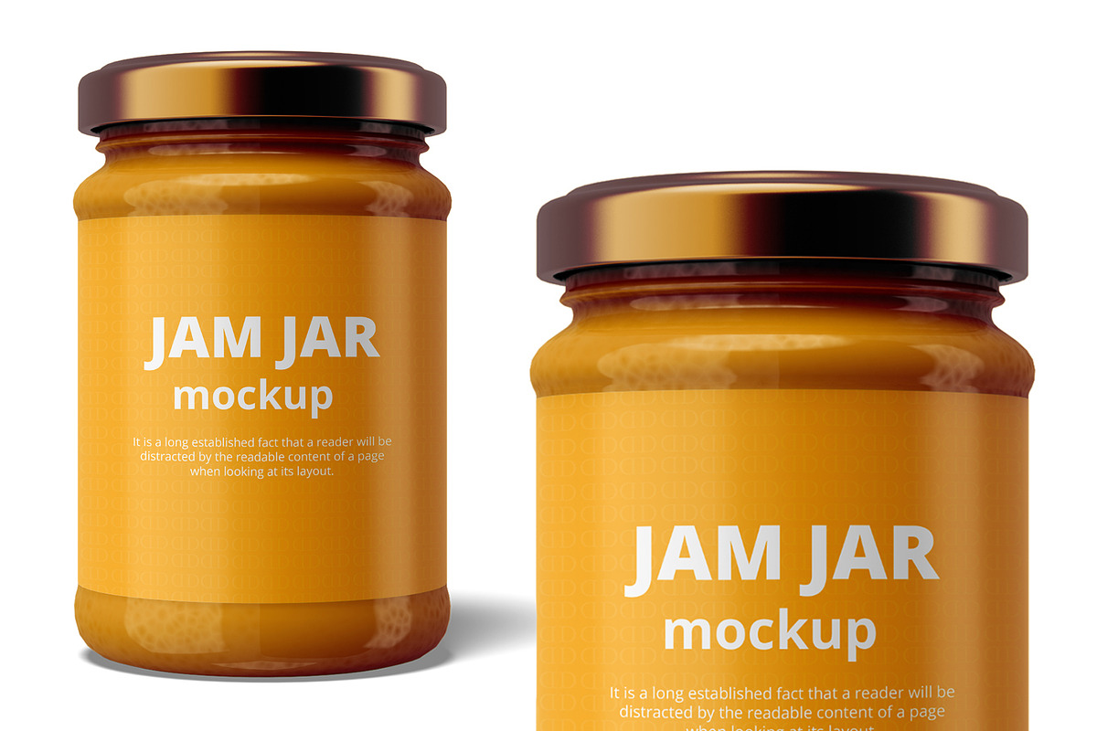 Jam Jar Mockup, a Product Mockup by Designbuys (Photo 3 of 3)
