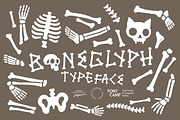 Boneglyph Font, a Symbol Font by Fontcamp Type Foundry (Thumbnail 1 of 10)