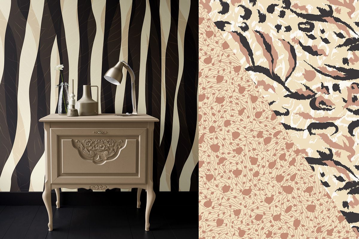 Animal print collection, a Pattern Graphic by Mona Ahmed (Photo 6 of 16)